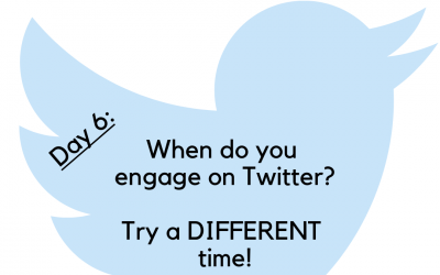 Twitter Challenge: Day 6 – When do you Tweet?