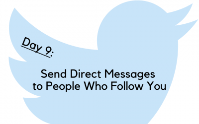 Twitter Challenge: Day 9 – Direct Messages